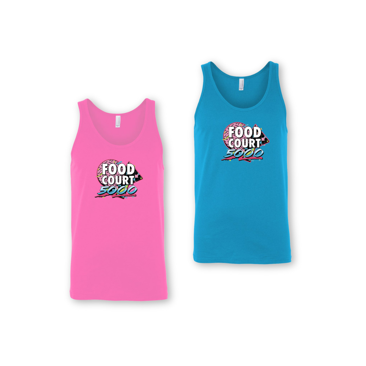 Retro Food Court 5000 Unisex Tank Top