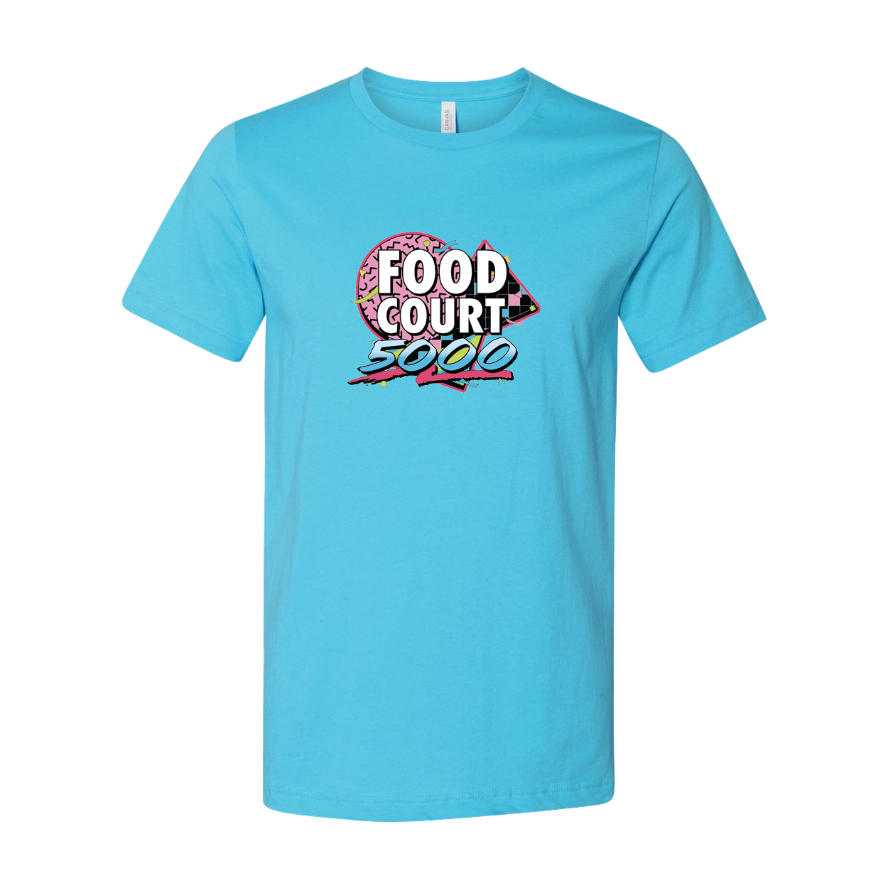 Retro Food Court 5000 Unisex T-Shirt - Image 3
